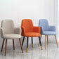 Minimalist Design Fabric Dining Chair for Home Solid Back Arm Side Chair Clearhalo 'Dining Chairs' 'Dining Tables & Seating' 'dining_chair' 'furn' 'furn_dining_chair' 'Furniture' 'furniture_dining_chair' 'Kitchen & Dining Furniture' 4770643