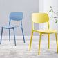 Plastic Scandinavian Dining Kitchen Room Chair Open Back Side Chair Clearhalo 'Dining Chairs' 'Dining Tables & Seating' 'dining_chair' 'furn' 'furn_dining_chair' 'Furniture' 'furniture_dining_chair' 'Kitchen & Dining Furniture' 4770688