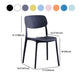 Plastic Scandinavian Dining Kitchen Room Chair Open Back Side Chair Clearhalo 'Dining Chairs' 'Dining Tables & Seating' 'dining_chair' 'furn' 'furn_dining_chair' 'Furniture' 'furniture_dining_chair' 'Kitchen & Dining Furniture' 4770689