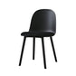 Scandinavian Plastic Kitchen Dining Room Chair Solid Back Side Chair Clearhalo 'Dining Chairs' 'Dining Tables & Seating' 'dining_chair' 'furn' 'furn_dining_chair' 'Furniture' 'furniture_dining_chair' 'Kitchen & Dining Furniture' 4770737