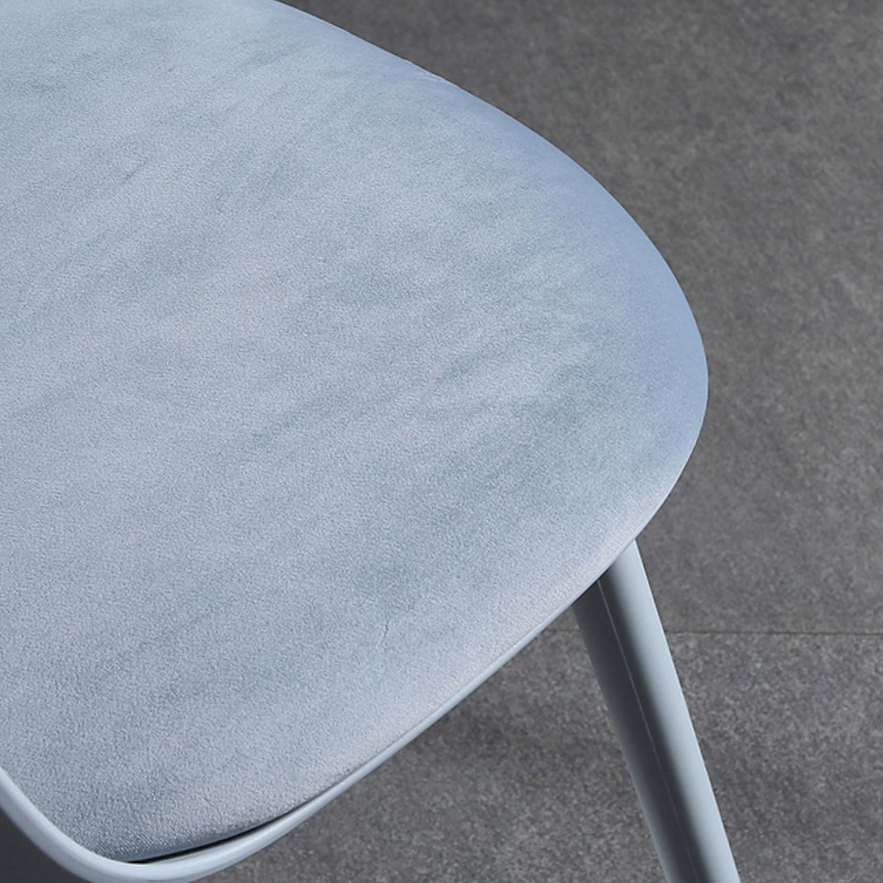 Scandinavian Plastic Kitchen Dining Room Chair Solid Back Side Chair Clearhalo 'Dining Chairs' 'Dining Tables & Seating' 'dining_chair' 'furn' 'furn_dining_chair' 'Furniture' 'furniture_dining_chair' 'Kitchen & Dining Furniture' 4770738