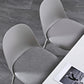 Scandinavian Plastic Kitchen Dining Room Chair Solid Back Side Chair Clearhalo 'Dining Chairs' 'Dining Tables & Seating' 'dining_chair' 'furn' 'furn_dining_chair' 'Furniture' 'furniture_dining_chair' 'Kitchen & Dining Furniture' 4770746