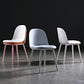 Scandinavian Plastic Kitchen Dining Room Chair Solid Back Side Chair Clearhalo 'Dining Chairs' 'Dining Tables & Seating' 'dining_chair' 'furn' 'furn_dining_chair' 'Furniture' 'furniture_dining_chair' 'Kitchen & Dining Furniture' 4770749