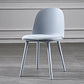 Scandinavian Plastic Kitchen Dining Room Chair Solid Back Side Chair Blue 1 Piece Clearhalo 'Dining Chairs' 'Dining Tables & Seating' 'dining_chair' 'furn' 'furn_dining_chair' 'Furniture' 'furniture_dining_chair' 'Kitchen & Dining Furniture' 4770756