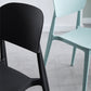 Contemporary Plastic Kitchen Dining Room Chair Open Back Side Chair Clearhalo 'Dining Chairs' 'Dining Tables & Seating' 'dining_chair' 'furn' 'furn_dining_chair' 'Furniture' 'furniture_dining_chair' 'Kitchen & Dining Furniture' 4770783