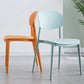 Contemporary Plastic Kitchen Dining Room Chair Open Back Side Chair Clearhalo 'Dining Chairs' 'Dining Tables & Seating' 'dining_chair' 'furn' 'furn_dining_chair' 'Furniture' 'furniture_dining_chair' 'Kitchen & Dining Furniture' 4770788
