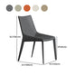 Modern Leather Indoor-Outdoor Armless Chair Solid Back Side Chair Clearhalo 'Dining Chairs' 'Dining Tables & Seating' 'dining_chair' 'furn' 'furn_dining_chair' 'Furniture' 'furniture_dining_chair' 'Kitchen & Dining Furniture' 4770806