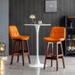 Modern Wood Kitchen Dining Room Armless Stool Low Back Bar Stool Clearhalo 'Bar Furniture' 'Bar Stools' 'bar_stools' 'furn' 'furn_bar_stools' 'Furniture' 'furniture_bar_stools' 'Kitchen & Dining Furniture' 4770858