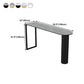 Stone Top Bar Dining Table Contemporary Bar Table with Sled Base Clearhalo 'Bar Furniture' 'Bar Tables' 'bar_tables' 'furn' 'furn_bar_tables' 'Furniture' 'furniture_bar_tables' 'Kitchen & Dining Furniture' 4770945