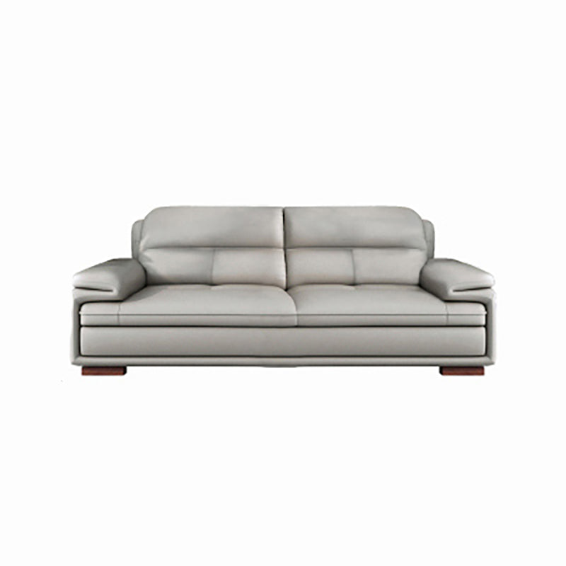 Contemporary Pillowed Back Cushions Sofa/Sectional with Pillow Top Arm 83"L x 39"W x 35"H Clearhalo 'furn' 'furn_sectionals' 'Furniture' 'furniture_sectionals' 'kitchen' 'kitchen_sectionals' 'Living Room Furniture' 'Sectionals' 4773314