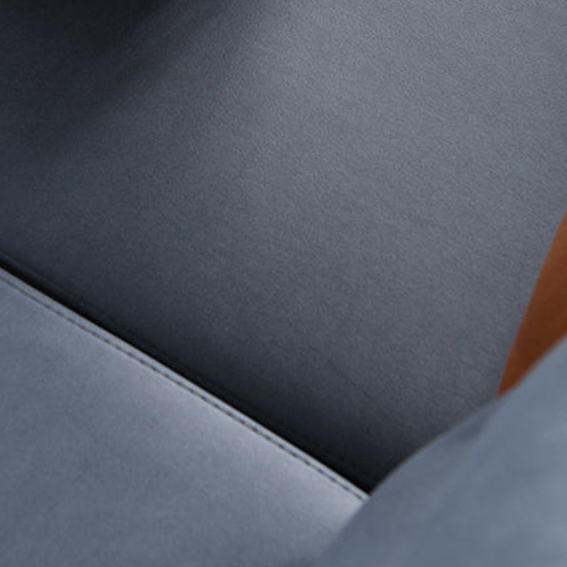 Square Arm Faux leather 102.36"D x 62.99"W x 29.53"H Sectionals with Storage Clearhalo 'furn' 'furn_sectionals' 'Furniture' 'furniture_sectionals' 'kitchen' 'kitchen_sectionals' 'Living Room Furniture' 'Sectionals' 4773354