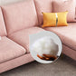 Scandinavian Velvet Sofa with 3 Pillows and Storage for Apartment Clearhalo 'furn' 'furn_sectionals' 'Furniture' 'furniture_sectionals' 'kitchen' 'kitchen_sectionals' 'Living Room Furniture' 'Sectionals' 4773668