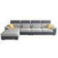 Pillow Top Arm Modular Settee Furniture Loose Back Modern Bench Seating Clearhalo 'furn' 'furn_sectionals' 'Furniture' 'furniture_sectionals' 'kitchen' 'kitchen_sectionals' 'Living Room Furniture' 'Sectionals' 4773720