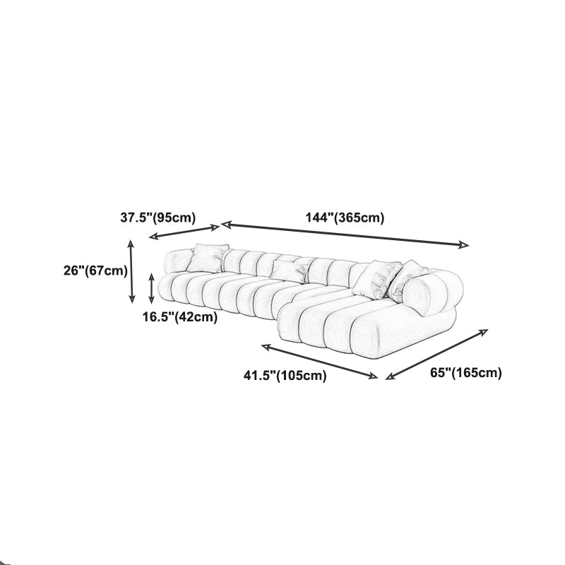 Scandinavian Green Sofa with Tuxedo Arm and Sewn Pillow Back Clearhalo 'furn' 'furn_sectionals' 'Furniture' 'furniture_sectionals' 'kitchen' 'kitchen_sectionals' 'Living Room Furniture' 'Sectionals' 4773845
