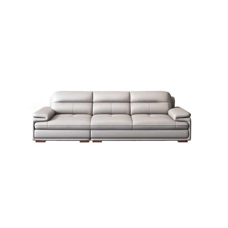 Contemporary Pillow Top Arms Sectional with Cushion Back 35.43" for Living Room 112"L x 39"W x 35"H Clearhalo 'furn' 'furn_sectionals' 'Furniture' 'furniture_sectionals' 'kitchen' 'kitchen_sectionals' 'Living Room Furniture' 'Sectionals' 4774101