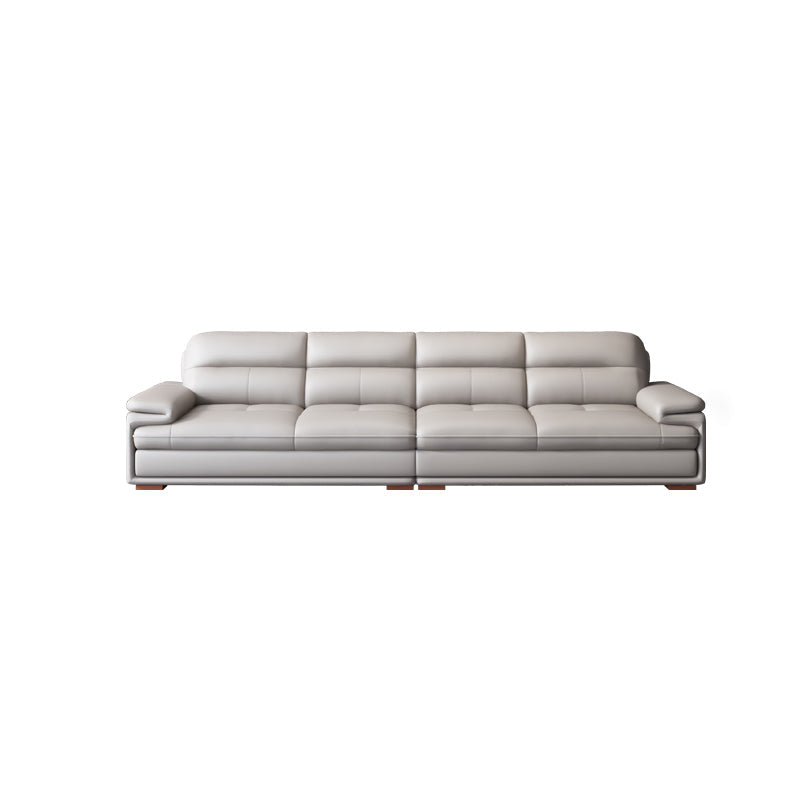 Contemporary Pillow Top Arms Sectional with Cushion Back 35.43" for Living Room 142"L x 39"W x 35"H Clearhalo 'furn' 'furn_sectionals' 'Furniture' 'furniture_sectionals' 'kitchen' 'kitchen_sectionals' 'Living Room Furniture' 'Sectionals' 4774102