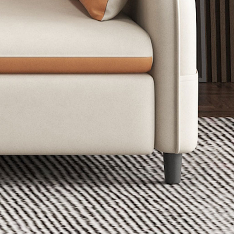 102.36" D x 62.99" W x 29.53" H Fabric Left Orientation Sofa with Storage Clearhalo 'furn' 'furn_sectionals' 'Furniture' 'furniture_sectionals' 'kitchen' 'kitchen_sectionals' 'Living Room Furniture' 'Sectionals' 4774392