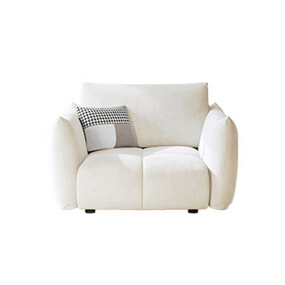 Velvet Living Room Square Arm Standard Cushions Contemporary Seating 39"L x 40"W x 33.5"H Clearhalo 'furn' 'furn_sofas' 'Furniture' 'furniture_sofas' 'kitchen' 'kitchen_sofas' 'Living Room Furniture' 'Sofa' 'sofas' 4777295