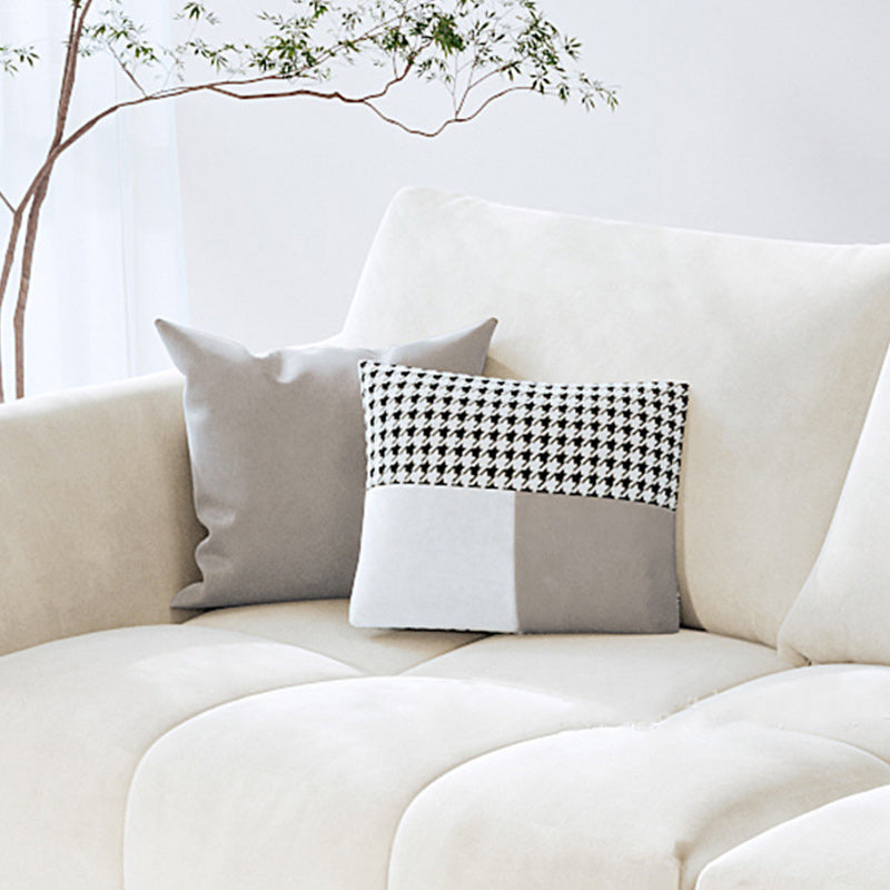 Velvet Living Room Square Arm Standard Cushions Contemporary Seating Clearhalo 'furn' 'furn_sofas' 'Furniture' 'furniture_sofas' 'kitchen' 'kitchen_sofas' 'Living Room Furniture' 'Sofa' 'sofas' 4777301