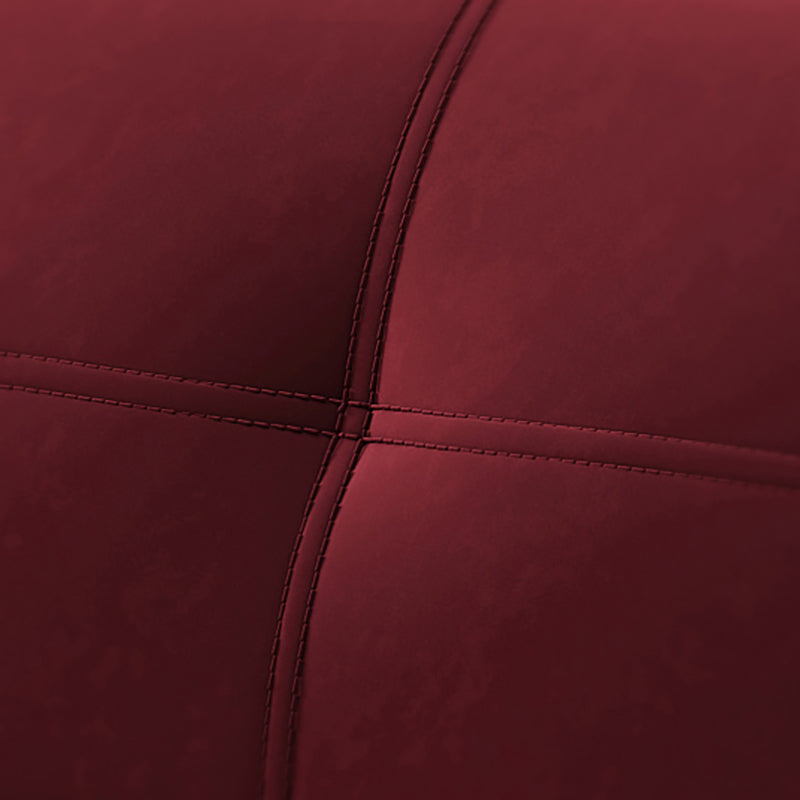 Modern 2/3 Seater Armless Sofa Convertible Biscuit Back Velvet Sofa Clearhalo 'furn' 'furn_sofas' 'Furniture' 'furniture_sofas' 'kitchen' 'kitchen_sofas' 'Living Room Furniture' 'Sofa' 'sofas' 4777331