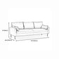 Cushions Square Arm Sofa 3-Seater Faux Leather Stain Resistant Loveseat Clearhalo 'Furniture' 'furniture_sofas' 'kitchen' 'kitchen_sofas' 'Living Room Furniture' 'Sofa' 'sofas' 4777360