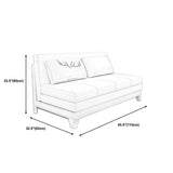 Tight Back Reclining Loveseat Armless Fabric Sofa Set for Living Room Clearhalo 'Furniture' 'furniture_sofas' 'kitchen' 'kitchen_sofas' 'Living Room Furniture' 'Sofa' 'sofas' 4777388