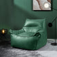 Contemporary Faux Leather Pillow Top Arm Sofa Sewn Pillow Back Sofa for Living Room 39"L x 35"W x 27"H Blackish Green Clearhalo 'furn' 'furn_sofas' 'Furniture' 'furniture_sofas' 'kitchen' 'kitchen_sofas' 'Living Room Furniture' 'Sofa' 'sofas' 4777402