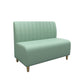 47.27"D x 25.59"W x 33.46"H Glam 2-seat Sewn Pillow Back Sofa for Restaurant Clearhalo 'furn' 'furn_sofas' 'Furniture' 'furniture_sofas' 'kitchen' 'kitchen_sofas' 'Living Room Furniture' 'Sofa' 'sofas' 4777419