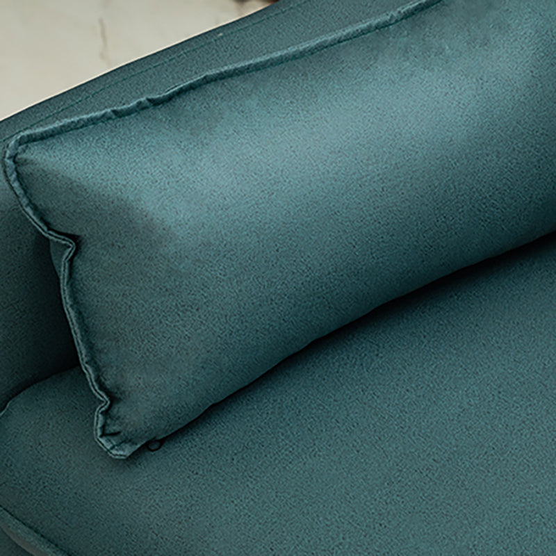 Faux Leather Cushions Sofa 3-Seat Contemporary 30.7" High Sofa Clearhalo 'furn' 'furn_sofas' 'Furniture' 'furniture_sofas' 'kitchen' 'kitchen_sofas' 'Living Room Furniture' 'Sofa' 'sofas' 4777510