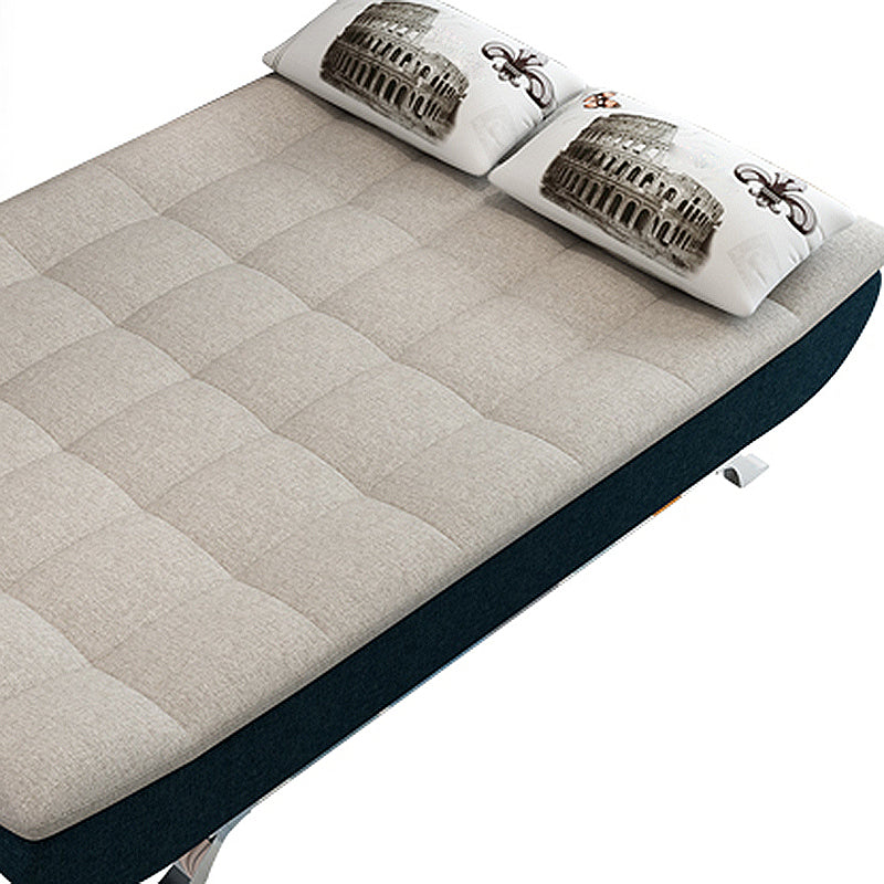 74.80" W √ó 33.46" D √ó 35.43" H Biscuit Back Armless Sofa with Convertible Clearhalo 'furn' 'furn_sofas' 'Furniture' 'furniture_sofas' 'kitchen' 'kitchen_sofas' 'Living Room Furniture' 'Sofa' 'sofas' 4777568