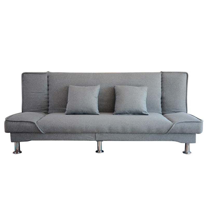 Armless Settee with Cotton Blend 19.68" W Convertible Sleeper Sofa for Living Room Clearhalo 'furn' 'furn_sofas' 'Furniture' 'furniture_sofas' 'kitchen' 'kitchen_sofas' 'Living Room Furniture' 'Sofa' 'sofas' 4777635