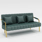 Modern Standard Metal Legs Sofa Macaroon Fabric Sofa for Apartment Blackish Green Clearhalo 'furn' 'furn_sofas' 'Furniture' 'furniture_sofas' 'kitchen' 'kitchen_sofas' 'Living Room Furniture' 'Sofa' 'sofas' 4777691