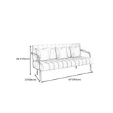 Modern Standard Metal Legs Sofa Macaroon Fabric Sofa for Apartment Clearhalo 'furn' 'furn_sofas' 'Furniture' 'furniture_sofas' 'kitchen' 'kitchen_sofas' 'Living Room Furniture' 'Sofa' 'sofas' 4777712