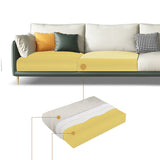 Cushion Back Slipcovered Furniture Sectionals Faux Leather Sofa Clearhalo 'furn' 'furn_sectionals' 'Furniture' 'furniture_sectionals' 'kitchen' 'kitchen_sectionals' 'Living Room Furniture' 'Sectionals' 4777832