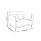 Light-grey Pillowed Back Cushions Contemporary Removable Cushions Sofa Clearhalo 'furn' 'furn_sectionals' 'Furniture' 'furniture_sectionals' 'kitchen' 'kitchen_sectionals' 'Living Room Furniture' 'Sectionals' 4777886