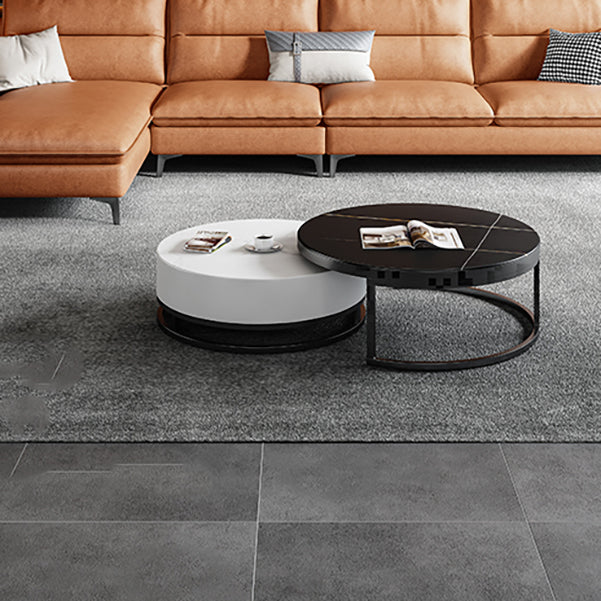 Sewn Pillow Back Faux Leather Pillow Top Arm Sofa with Waterproof and Stain Resistant Clearhalo 'furn' 'furn_sectionals' 'Furniture' 'furniture_sectionals' 'kitchen' 'kitchen_sectionals' 'Living Room Furniture' 'Sectionals' 4778091