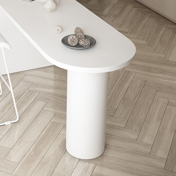 Contemporary Style Bar Counter Table Rectangle Dining Table for Home Clearhalo 'Bar Furniture' 'Bar Tables' 'bar_tables' 'furn' 'furn_bar_tables' 'Furniture' 'furniture_bar_tables' 'Kitchen & Dining Furniture' 4779606