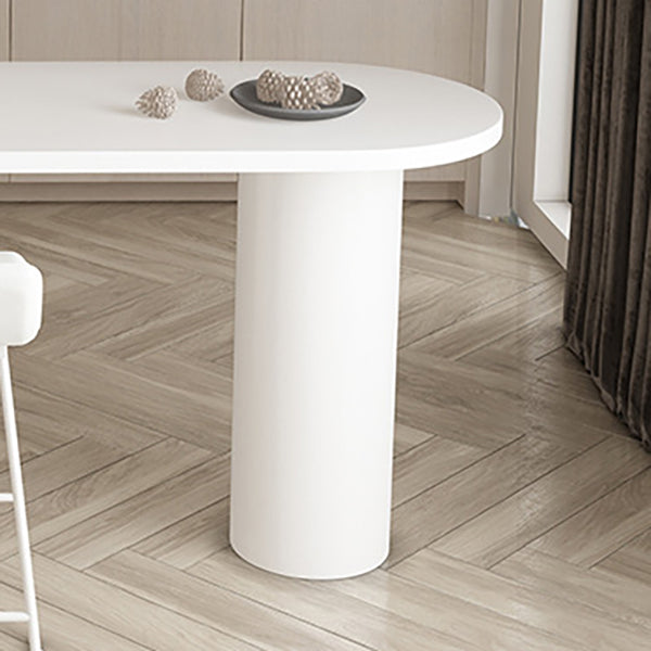 Contemporary Style Bar Counter Table Rectangle Dining Table for Home Clearhalo 'Bar Furniture' 'Bar Tables' 'bar_tables' 'furn' 'furn_bar_tables' 'Furniture' 'furniture_bar_tables' 'Kitchen & Dining Furniture' 4779607