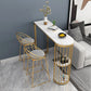 Nordic Glam Rectangle Bar Counter Dining Table Sintered Stone Table Clearhalo 'Bar Furniture' 'Bar Tables' 'bar_tables' 'furn' 'furn_bar_tables' 'Furniture' 'furniture_bar_tables' 'Kitchen & Dining Furniture' 4779639