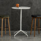 Industrial Round Bar Counter Table Dining Wooden Counter Table for Restaurant Clearhalo 'Bar Furniture' 'Bar Tables' 'bar_tables' 'Furniture' 'furniture_bar_tables' 'Kitchen & Dining Furniture' 4779671