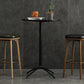 Industrial Round Bar Counter Table Dining Wooden Counter Table for Restaurant Clearhalo 'Bar Furniture' 'Bar Tables' 'bar_tables' 'Furniture' 'furniture_bar_tables' 'Kitchen & Dining Furniture' 4779673