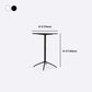 Industrial Round Bar Counter Table Dining Wooden Counter Table for Restaurant Clearhalo 'Bar Furniture' 'Bar Tables' 'bar_tables' 'Furniture' 'furniture_bar_tables' 'Kitchen & Dining Furniture' 4779675
