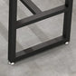 Stone Bar Dining Table Industrial Bar Dining Table with Black Base Clearhalo 'Bar Furniture' 'Bar Tables' 'bar_tables' 'furn' 'furn_bar_tables' 'Furniture' 'furniture_bar_tables' 'Kitchen & Dining Furniture' 4779683