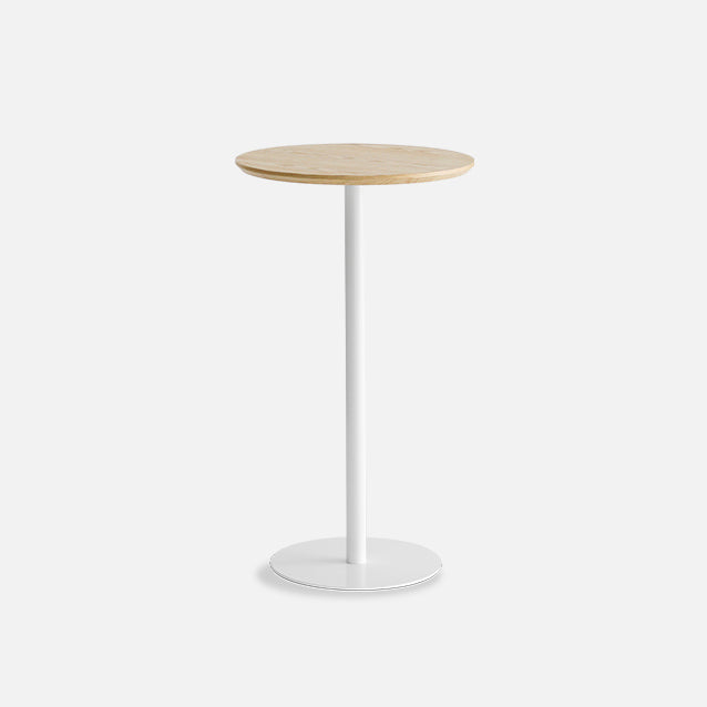 Industrial Round Bar Counter Table Dining Counter Table for Restaurant Clearhalo 'Bar Furniture' 'Bar Tables' 'bar_tables' 'furn' 'furn_bar_tables' 'Furniture' 'furniture_bar_tables' 'Kitchen & Dining Furniture' 4779700