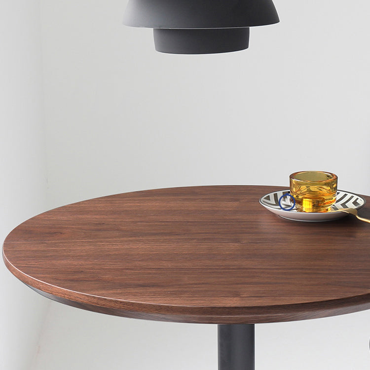 Industrial Round Bar Counter Table Dining Counter Table for Restaurant Clearhalo 'Bar Furniture' 'Bar Tables' 'bar_tables' 'furn' 'furn_bar_tables' 'Furniture' 'furniture_bar_tables' 'Kitchen & Dining Furniture' 4779702