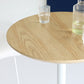 Industrial Round Bar Counter Table Dining Counter Table for Restaurant Clearhalo 'Bar Furniture' 'Bar Tables' 'bar_tables' 'furn' 'furn_bar_tables' 'Furniture' 'furniture_bar_tables' 'Kitchen & Dining Furniture' 4779703