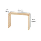 Rectangle Bar Dining Table Wood Contemporary Bar Table with Sled Base Clearhalo 'Bar Furniture' 'Bar Tables' 'bar_tables' 'furn' 'furn_bar_tables' 'Furniture' 'furniture_bar_tables' 'Kitchen & Dining Furniture' 4779723