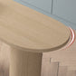 Solid Wood Bar Dining Table Contemporary Bar Dining Table with Sled Base Clearhalo 'Bar Furniture' 'Bar Tables' 'bar_tables' 'Furniture' 'furniture_bar_tables' 'Kitchen & Dining Furniture' 4779818