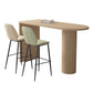 Solid Wood Bar Dining Table Contemporary Bar Dining Table with Sled Base Clearhalo 'Bar Furniture' 'Bar Tables' 'bar_tables' 'Furniture' 'furniture_bar_tables' 'Kitchen & Dining Furniture' 4779824