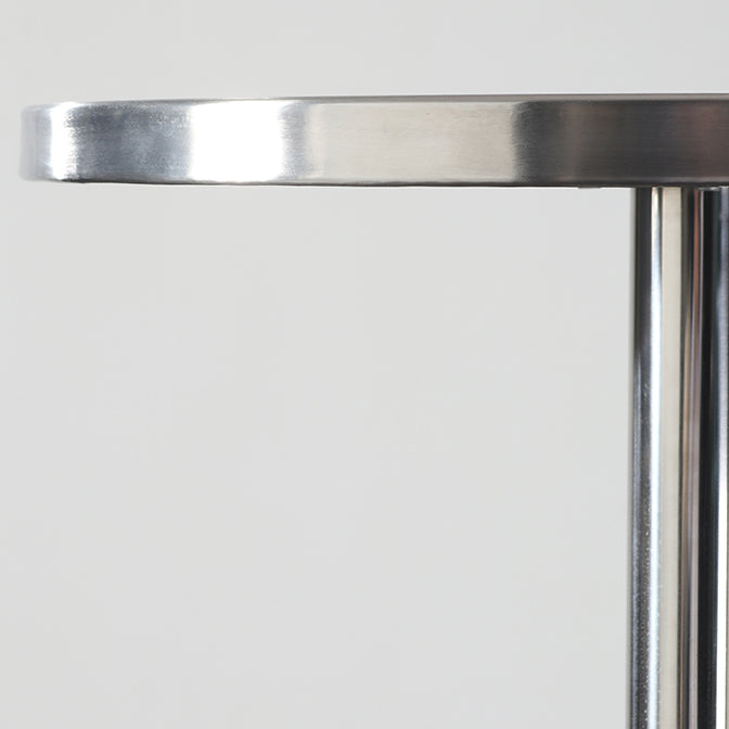 Industrial Round Bar Counter Table Metal Dining Table for Kitchen Clearhalo 'Bar Furniture' 'Bar Tables' 'bar_tables' 'furn' 'furn_bar_tables' 'Furniture' 'furniture_bar_tables' 'Kitchen & Dining Furniture' 4779882